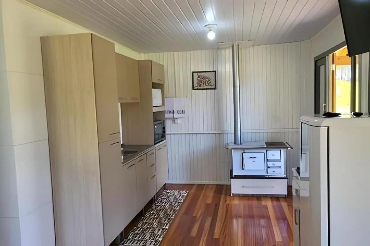 Casa De Campo Com Deck E Vista Para As Montanhas São Joaquim Brasil