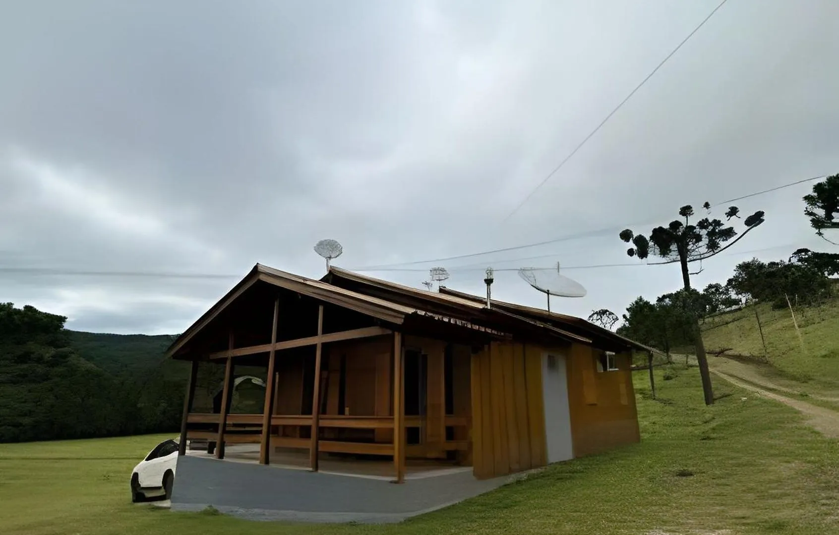 Casa De Campo Com Deck E Vista Para As Montanhas São Joaquim 0*,  Brasil